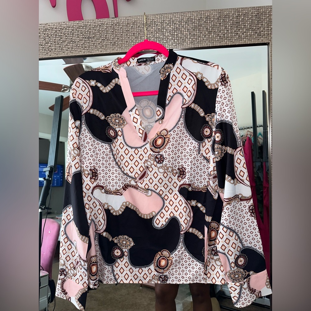 Versace inspired dress top , If you’re bustier, it fits like Large